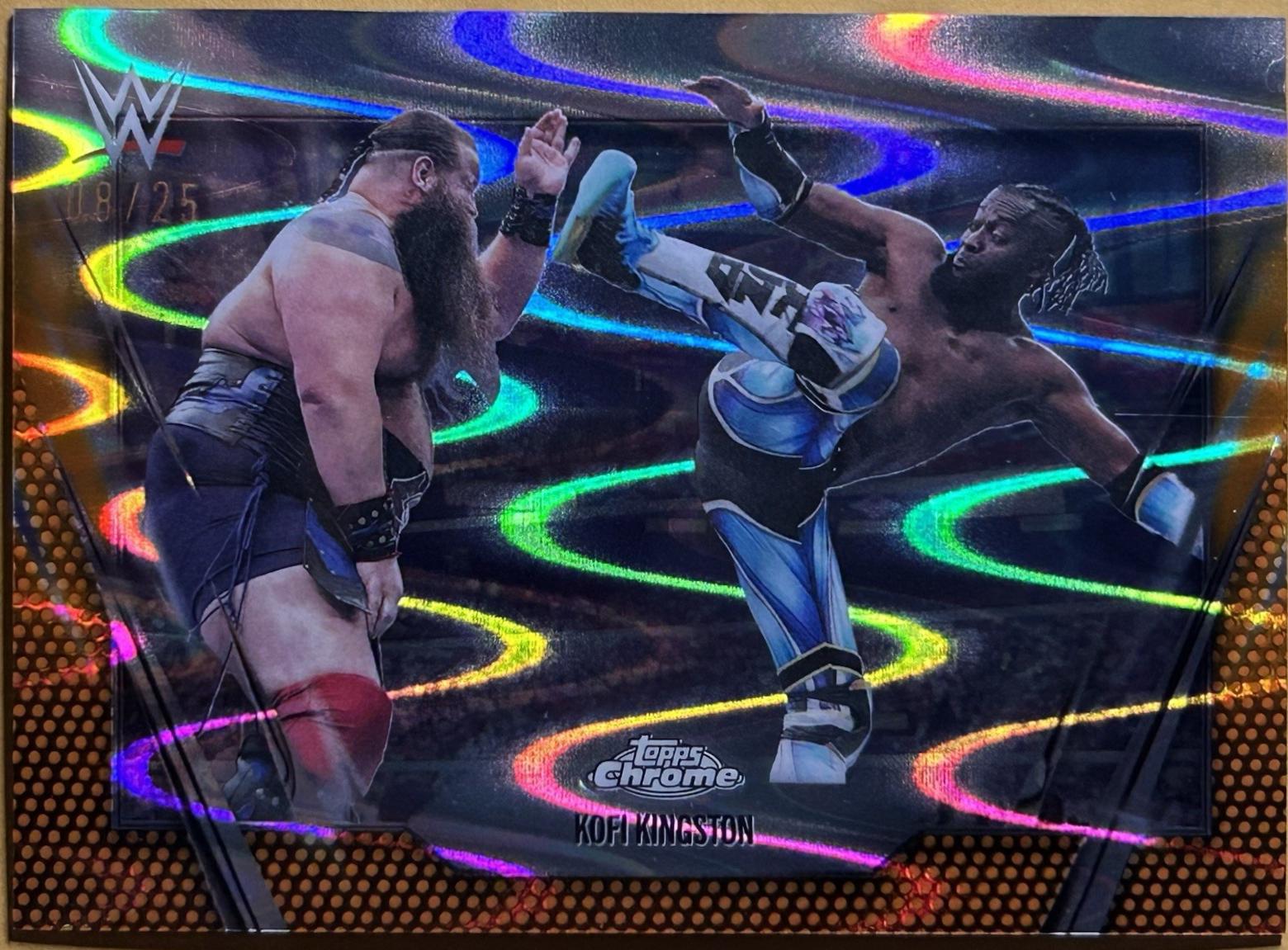 Kofi Kingston [Orange RayWave Refractor] #166