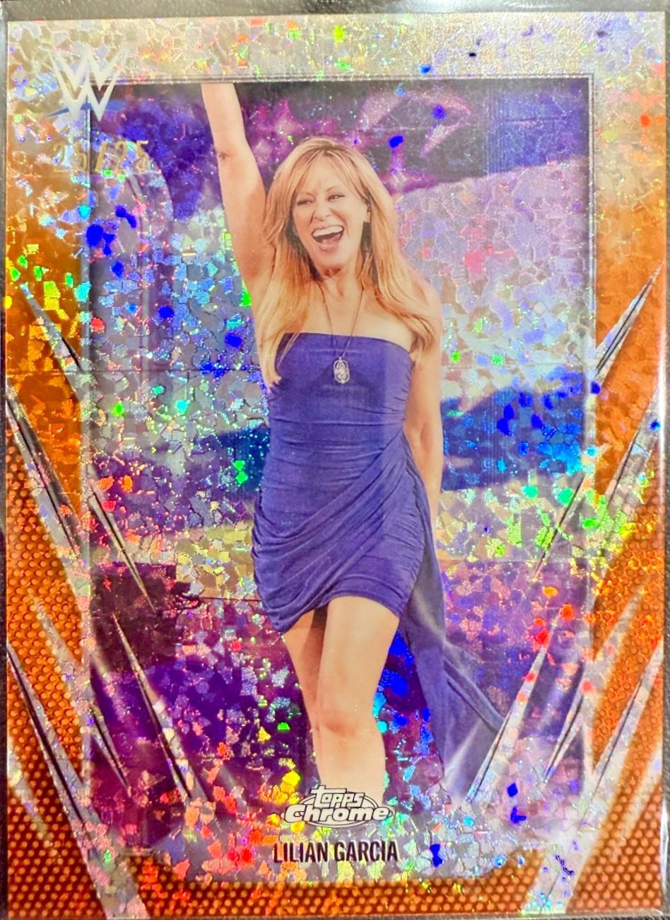 Lilian Garcia [Orange Mini Diamond Refractor] #182