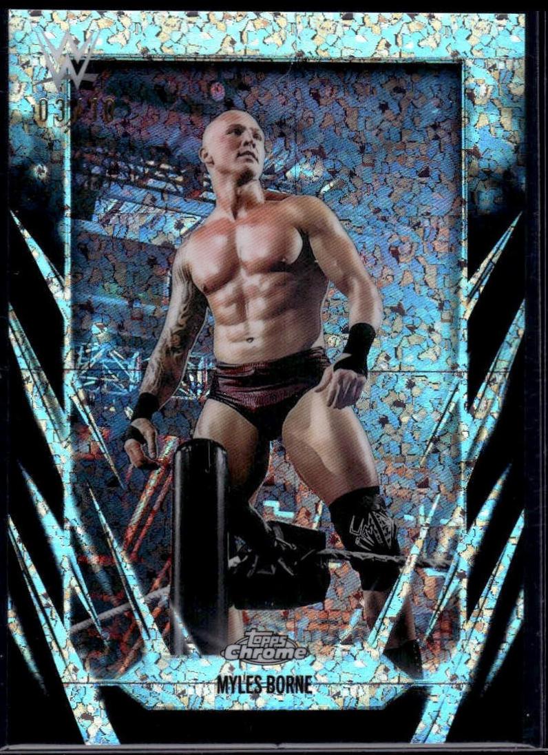 Myles Borne [Black Mini Diamond Refractor] #141