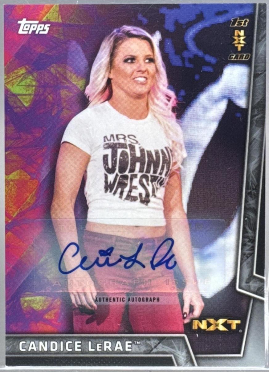 Candice LeRae [Silver Autograph] #35