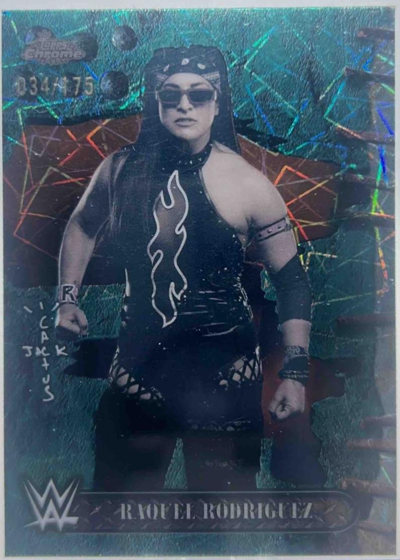 Raquel Rodriguez [Teal Lasers Refractor] #49