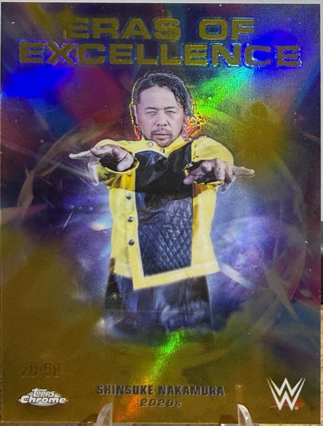 Shinsuke Nakamura [Gold Refractor] #ERA-34