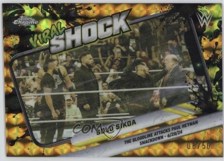 Solo Sikoa [Gold Geometric Refractor] #VIR-16
