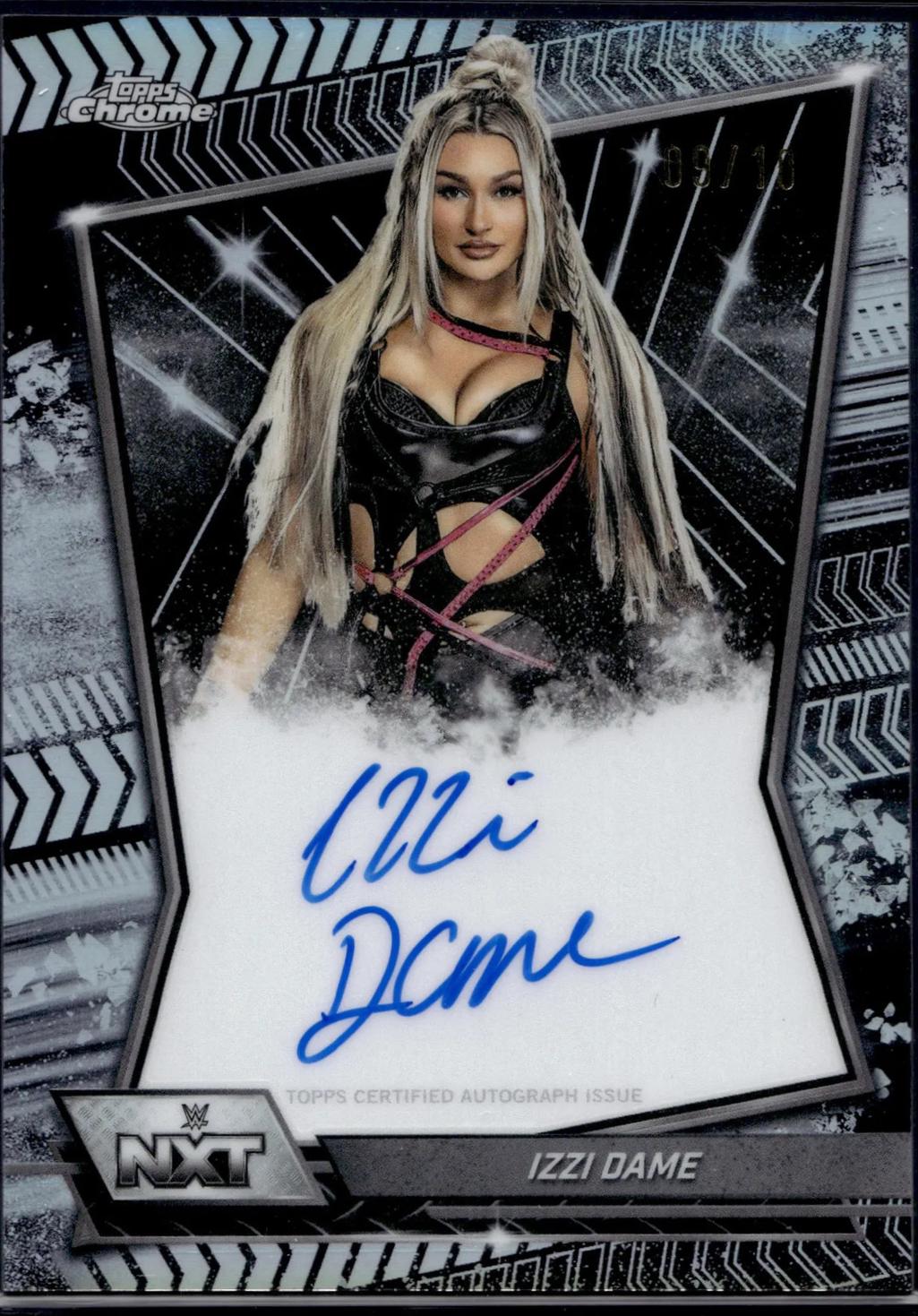 Izzi Dame [Black Refractor] #NXT-IZZ