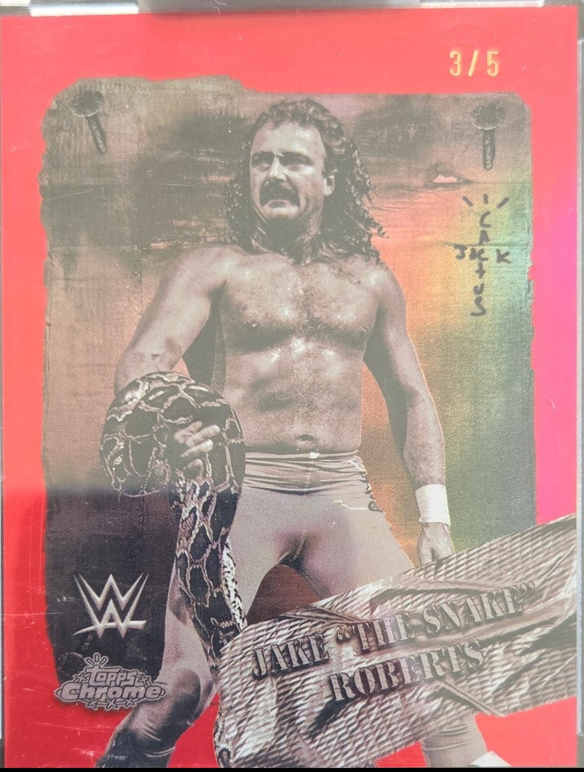 Jake The Snake Roberts [Red Refractor] #RDR-11