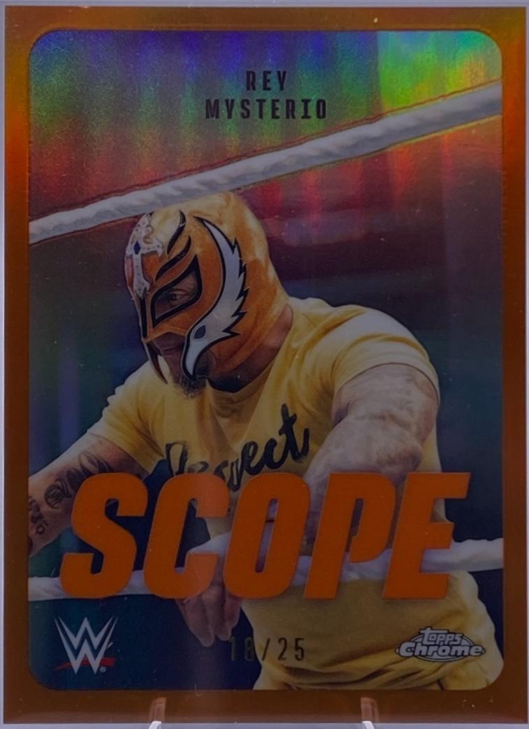 Rey Mysterio [Orange Refractor] #SCO-26