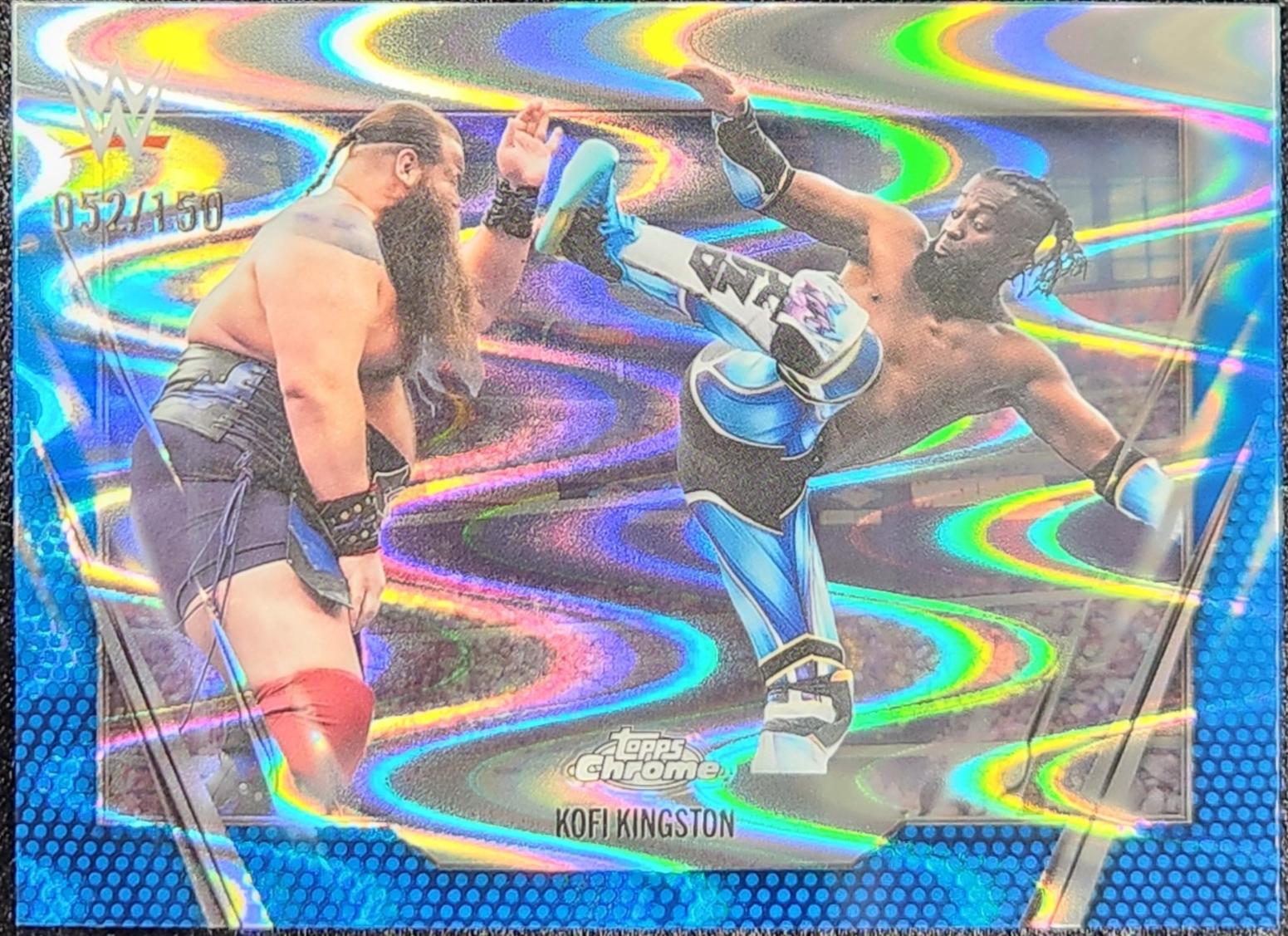 Kofi Kingston [Blue RayWave Refractor] #166