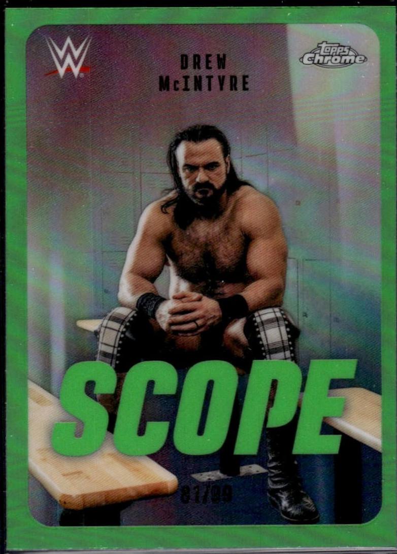 Drew McIntyre [Green Refractor] #SCO-4