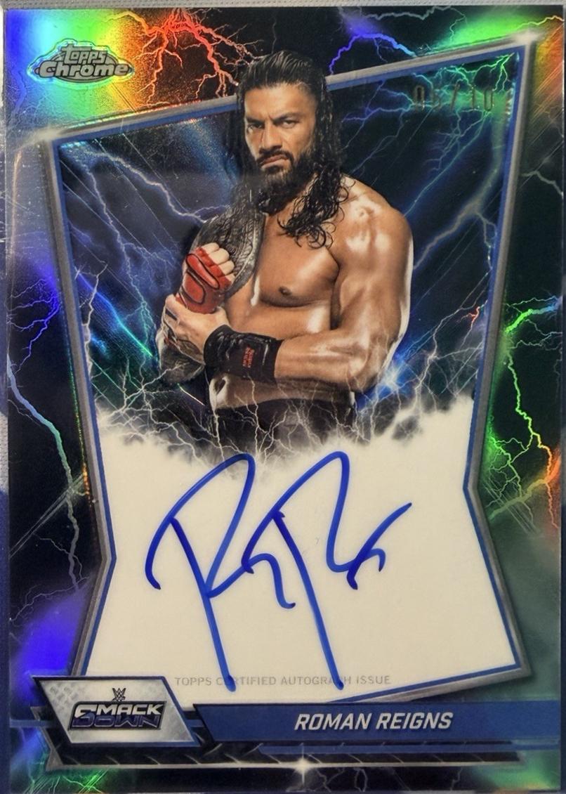 Roman Reigns [Black Refractor] #BBA-ROM