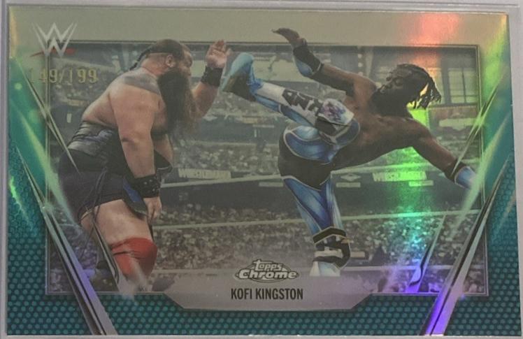 Kofi Kingston [Aqua Refractor] #166