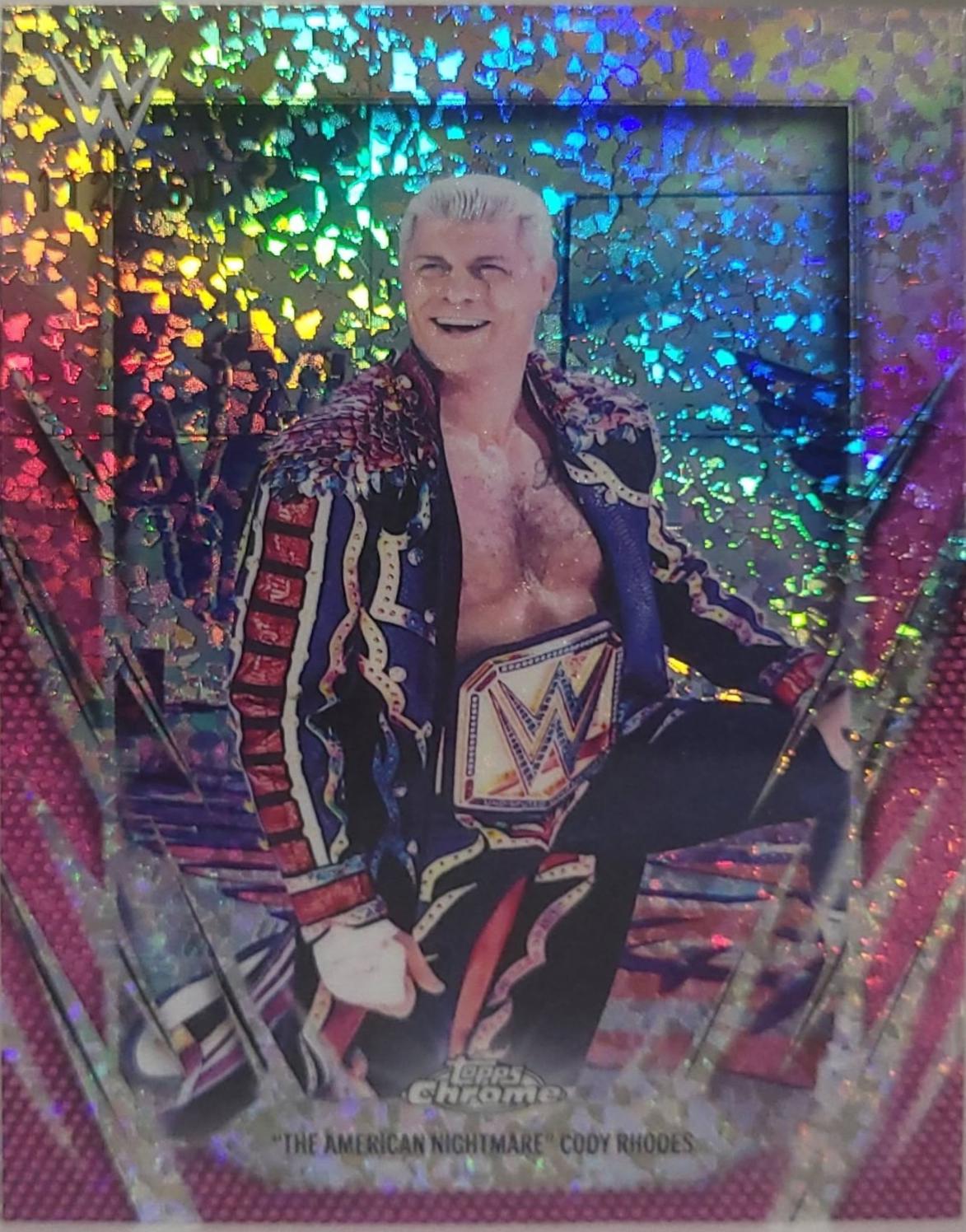 The American Nightmare Cody Rhodes [Pink Mini Diamond Refractor] #21