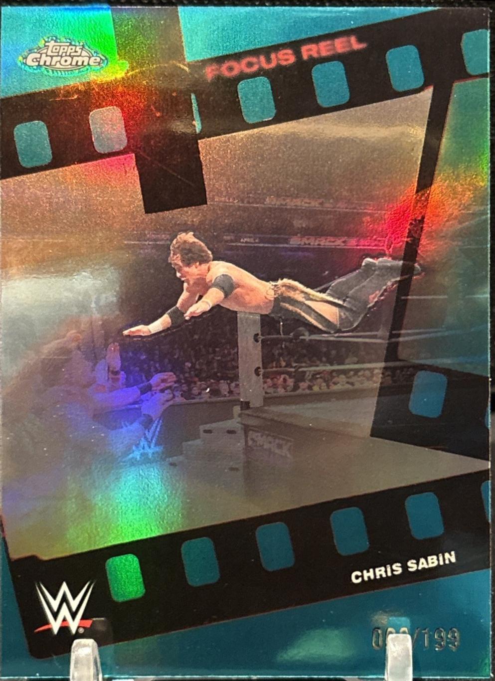 Chris Sabin [Aqua Refractor] #FR-28