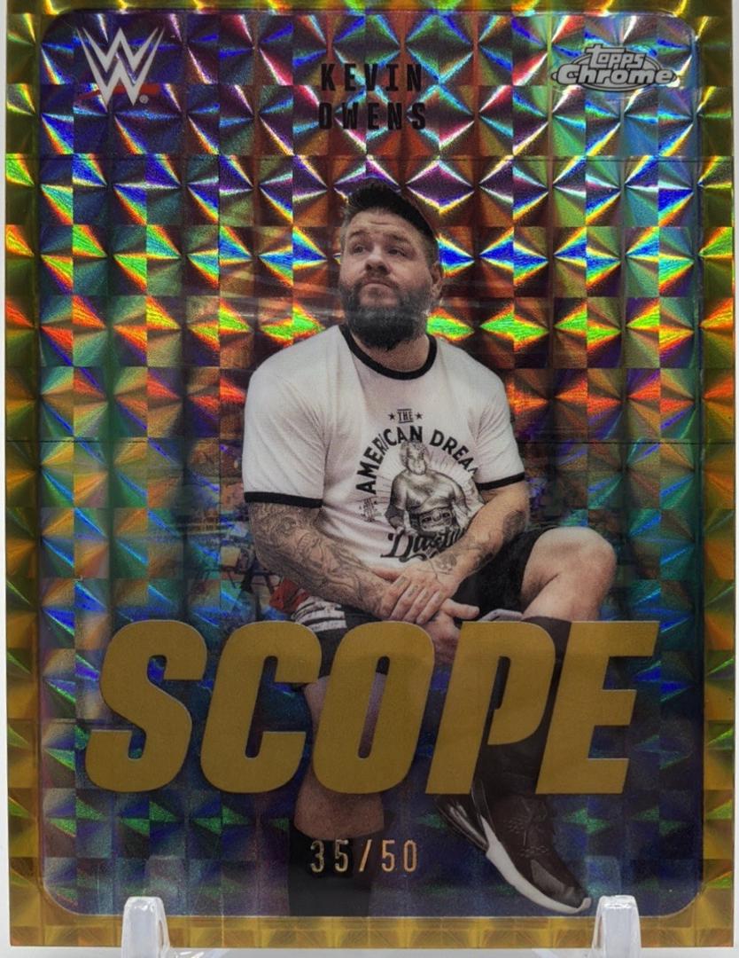 Kevin Owens [Gold Geometric Refractor] #SCO-24