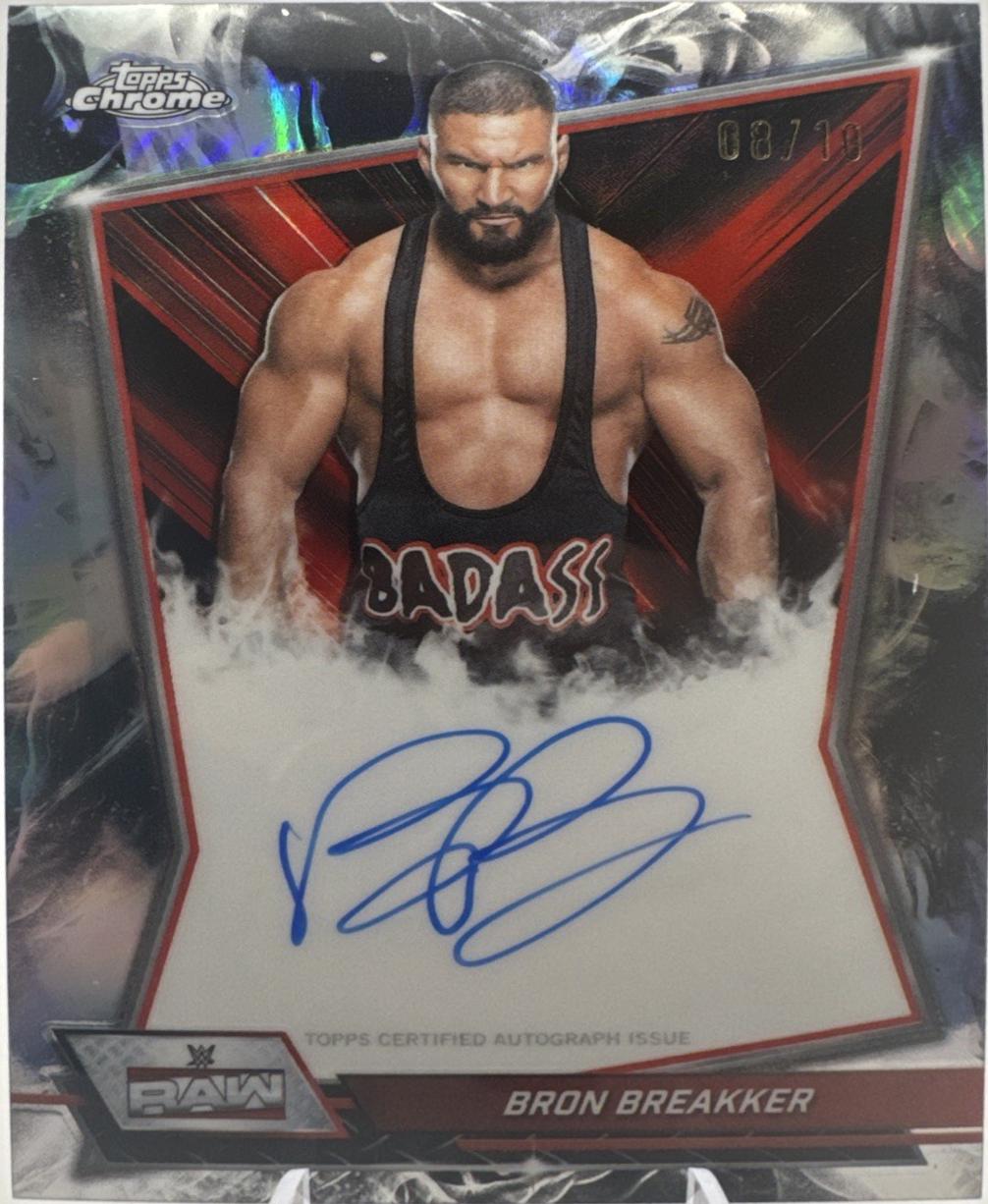 Bron Breakker [Black Refractor] #RBA-BRO