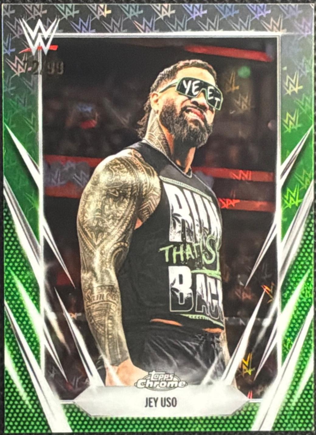 Jey Uso [Logofractor Green] #83