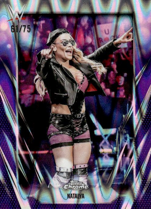Natalya [Purple RayWave Refractor] #129