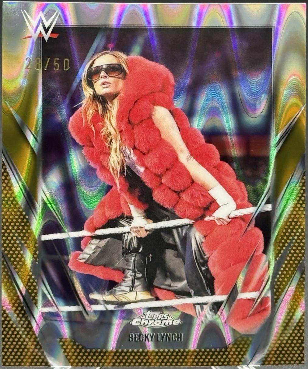 Becky Lynch [Gold RayWave Refractor] #11