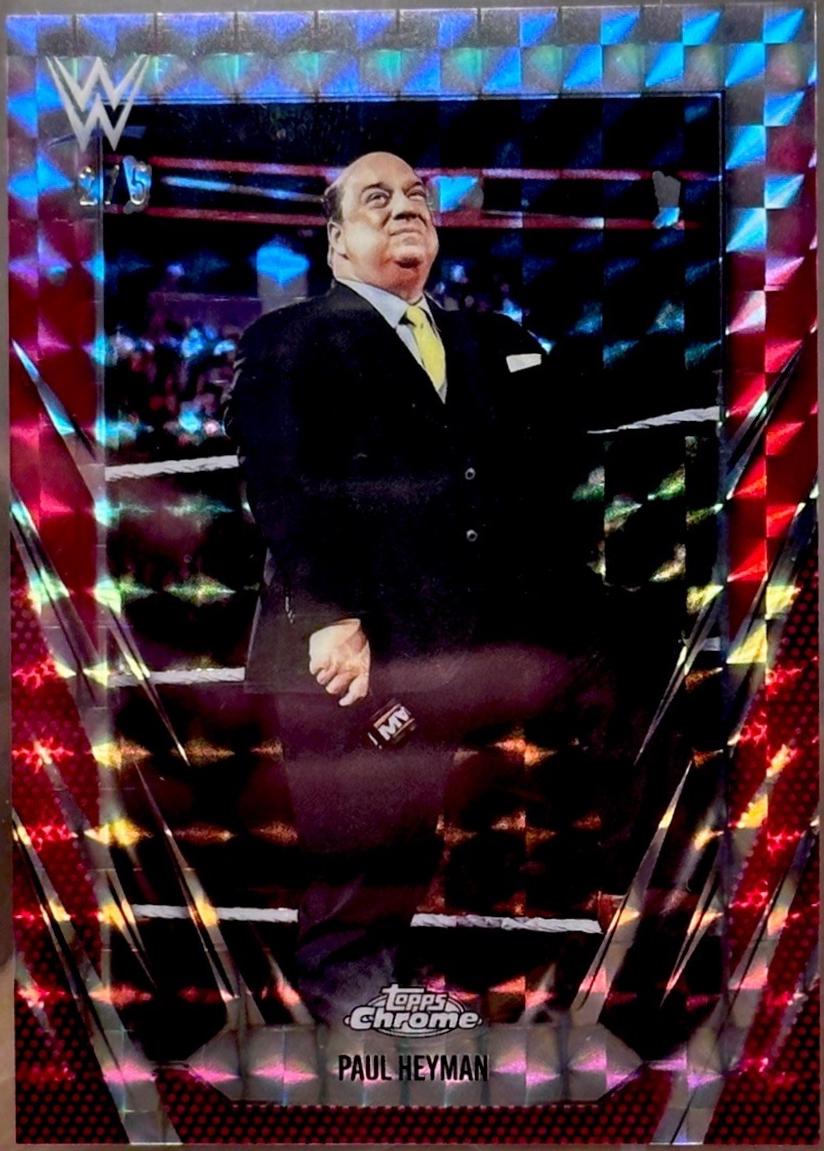 Paul Heyman [Red Geometric] #44
