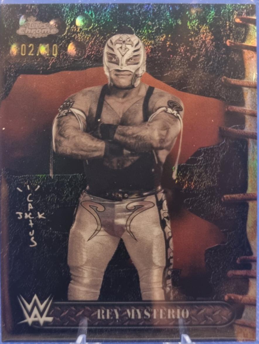 Rey Mysterio [Black Refractor] #6