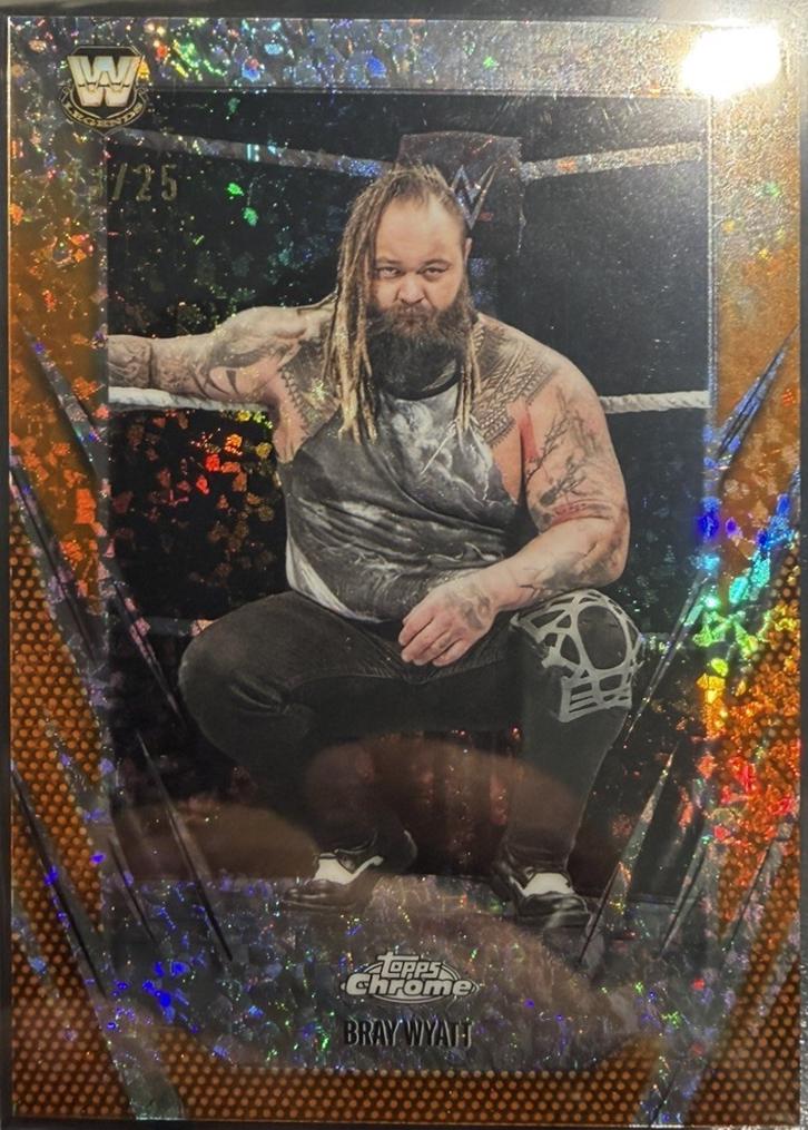 Bray Wyatt [Orange Mini Diamond Refractor] #76