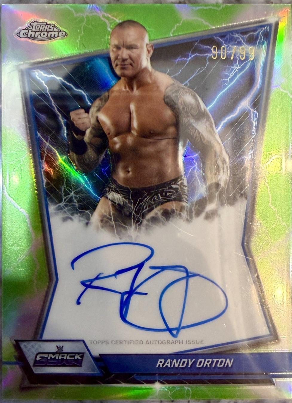 Randy Orton [Green Refractor] #BBA-RAN