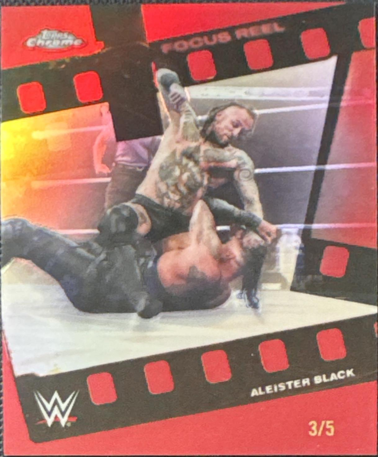 Aleister Black [Red Refractor] #FR-27