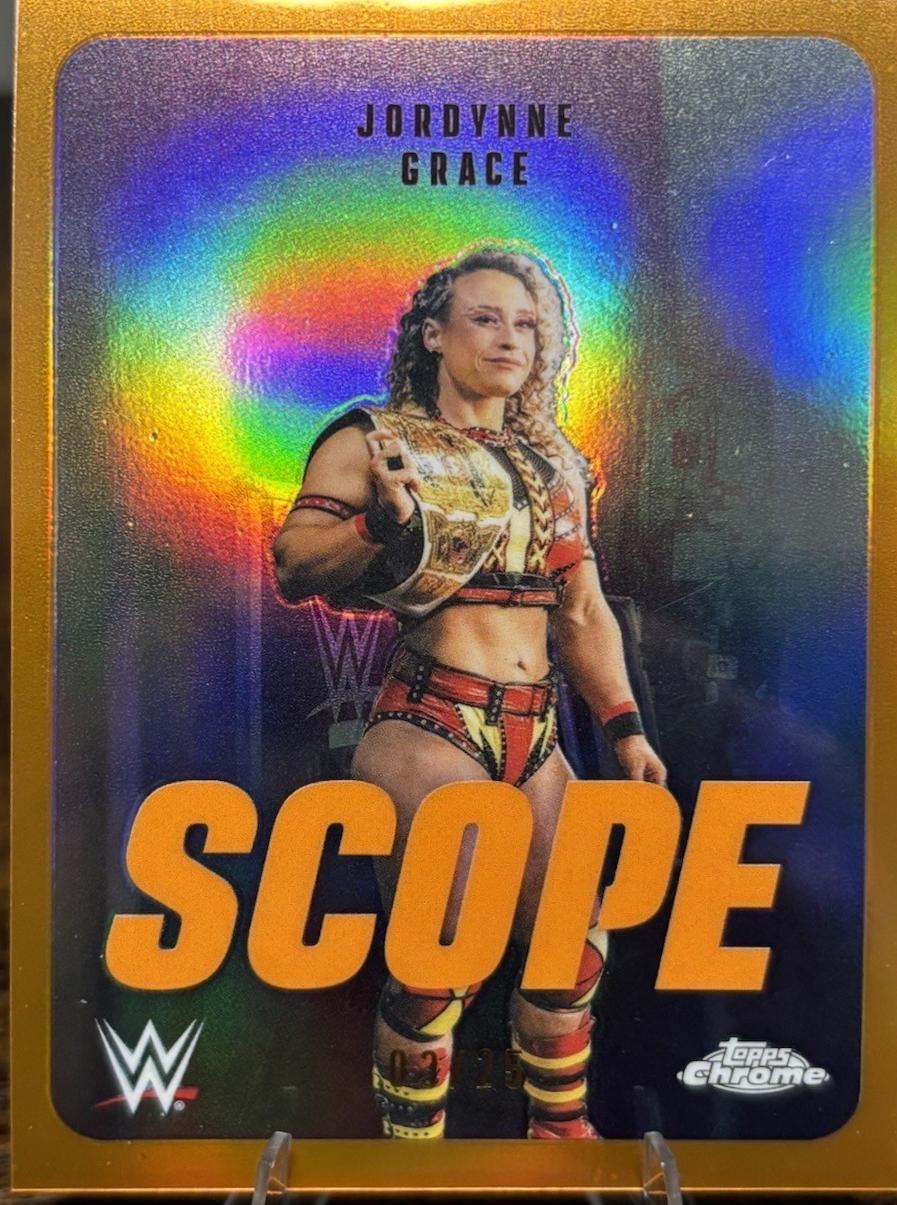 Jordynne Grace [Orange Refractor] #SCO-37