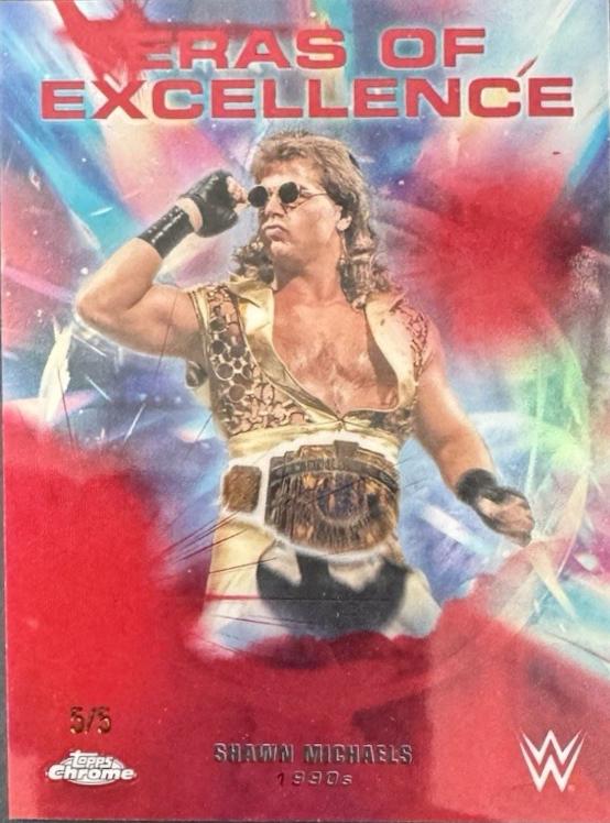 Shawn Michaels [Red Refractor] #ERA-7