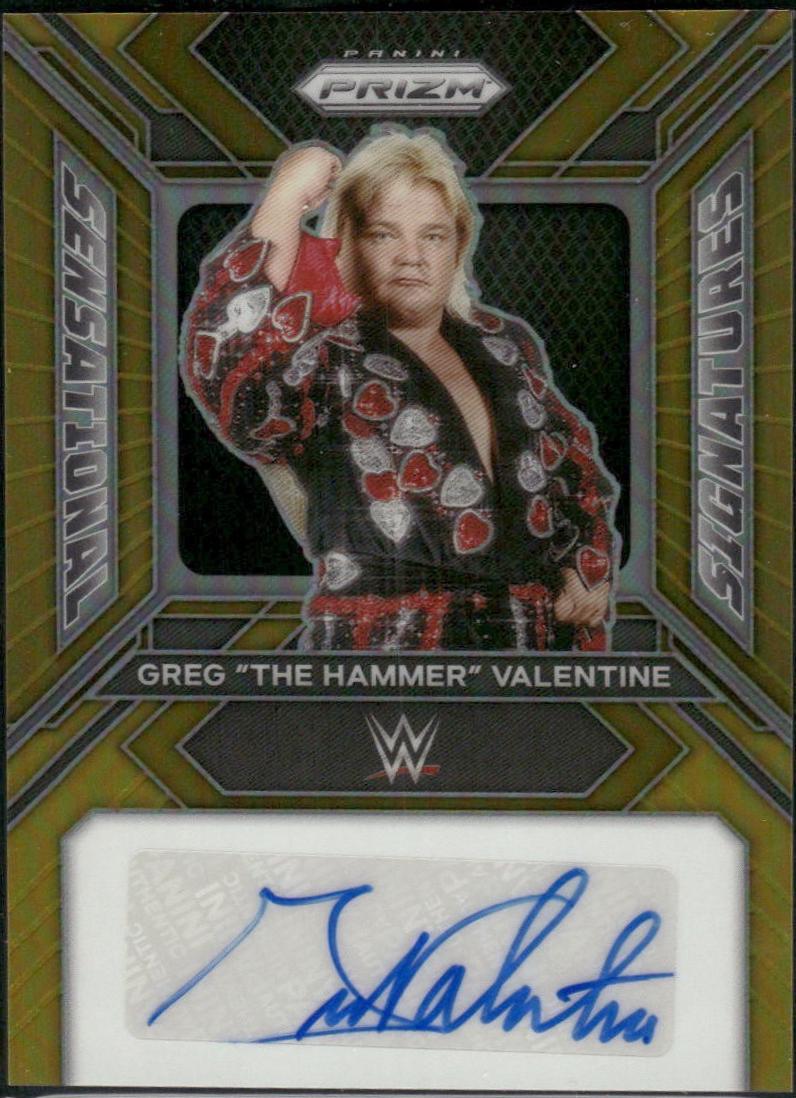 Greg The Hammer Valentine [Under Card Gold] #SS-GHV