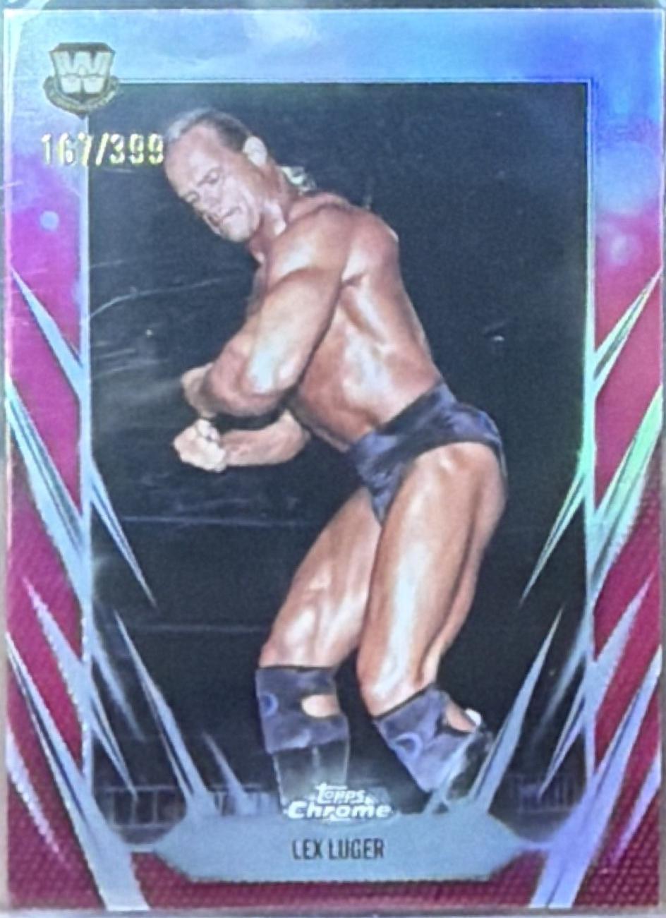 Lex Luger [Magenta Refractor] #125