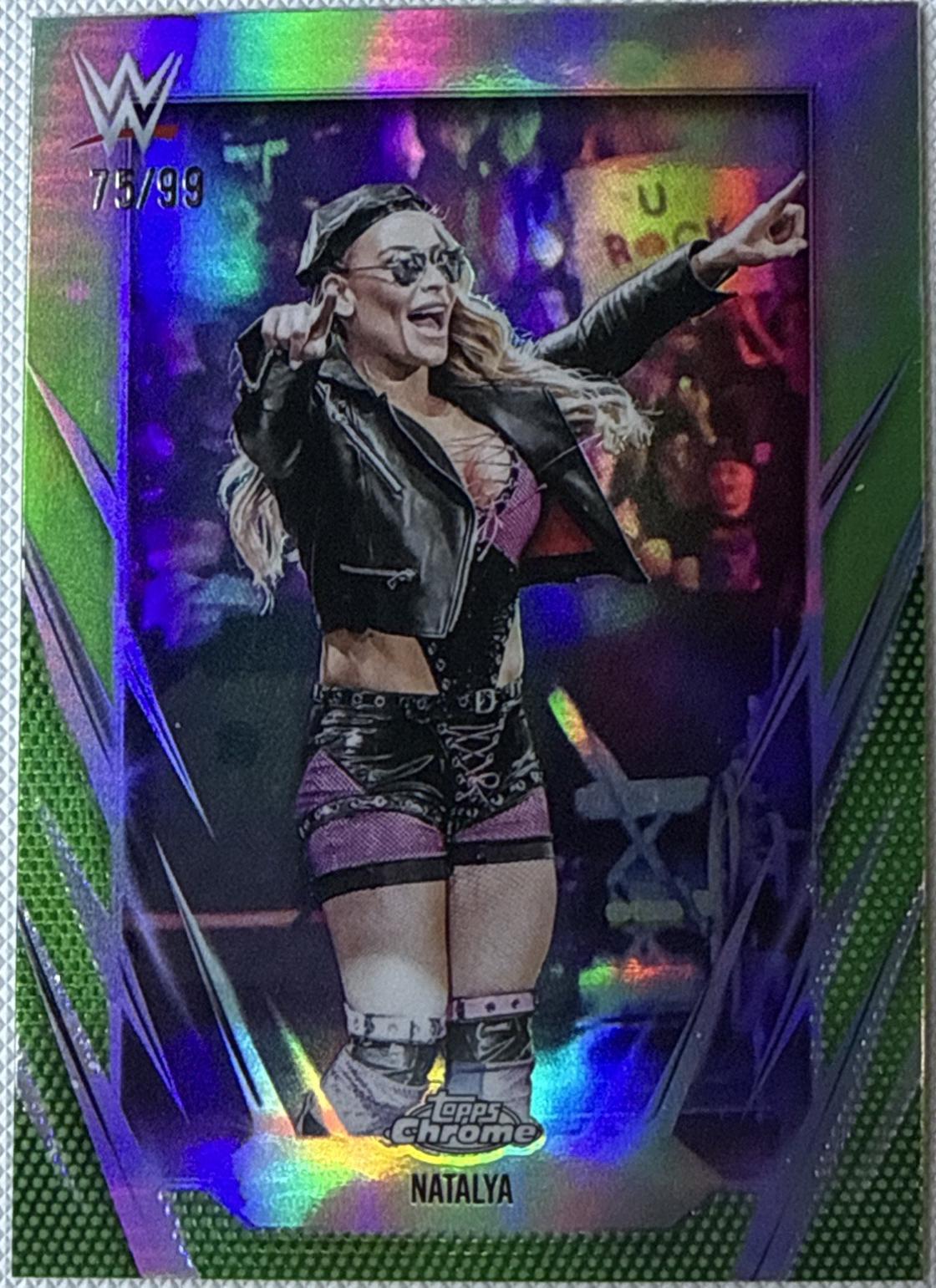 Natalya [Green Refractor] #129