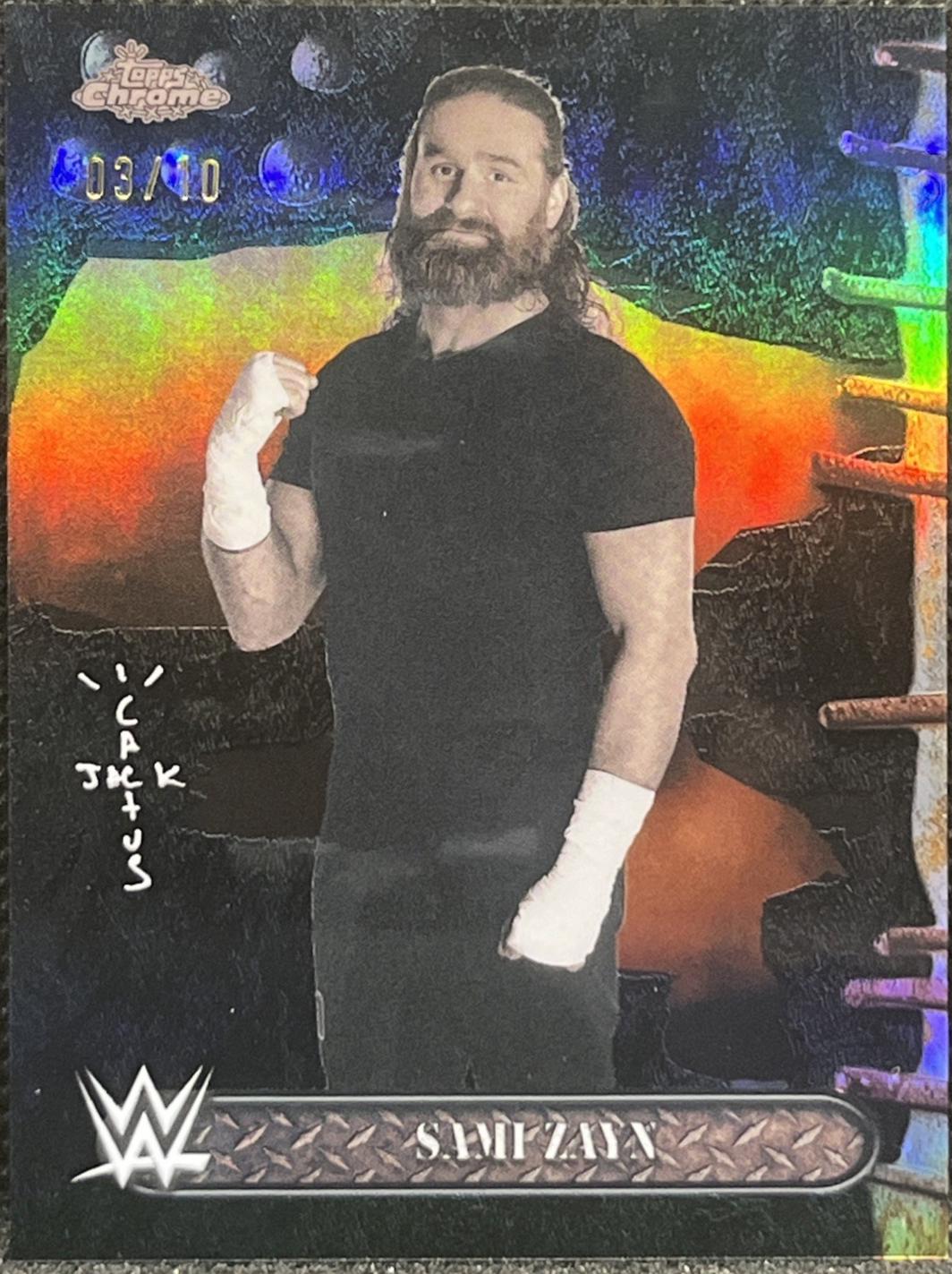 Sami Zayn [Black Refractor] #72