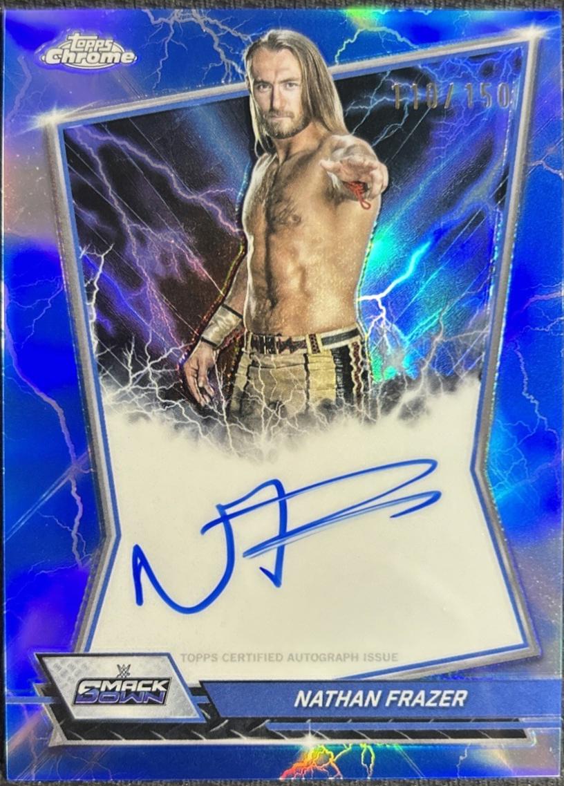 Nathan Frazer [Blue Refractor] #BBA-NAT