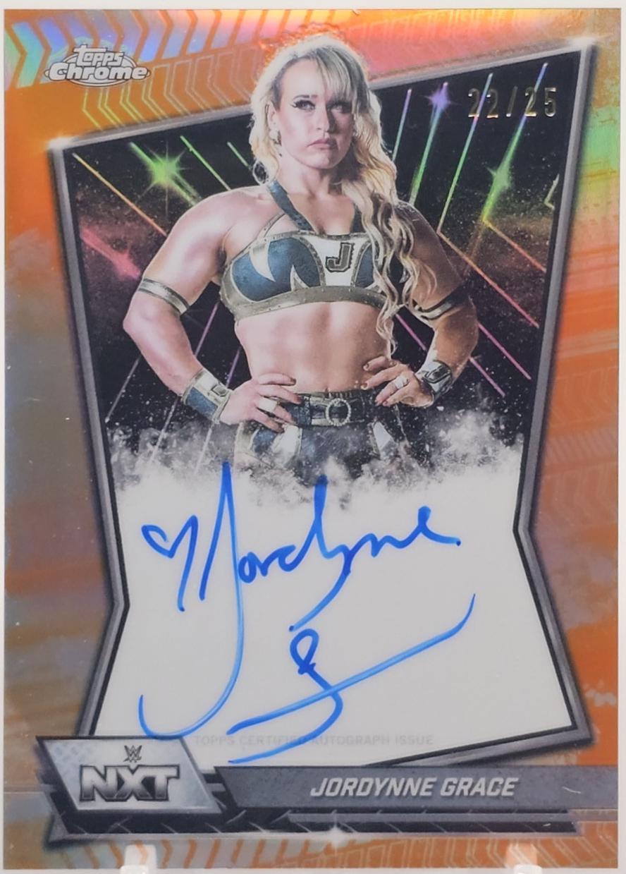 Jordynne Grace [Orange Refractor] #NXT-JOR