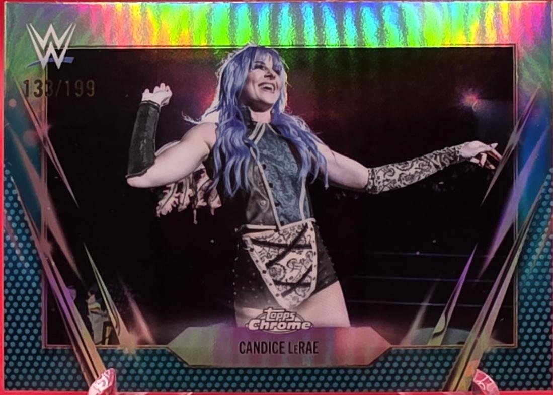 Candice LeRae [Aqua Refractor] #90