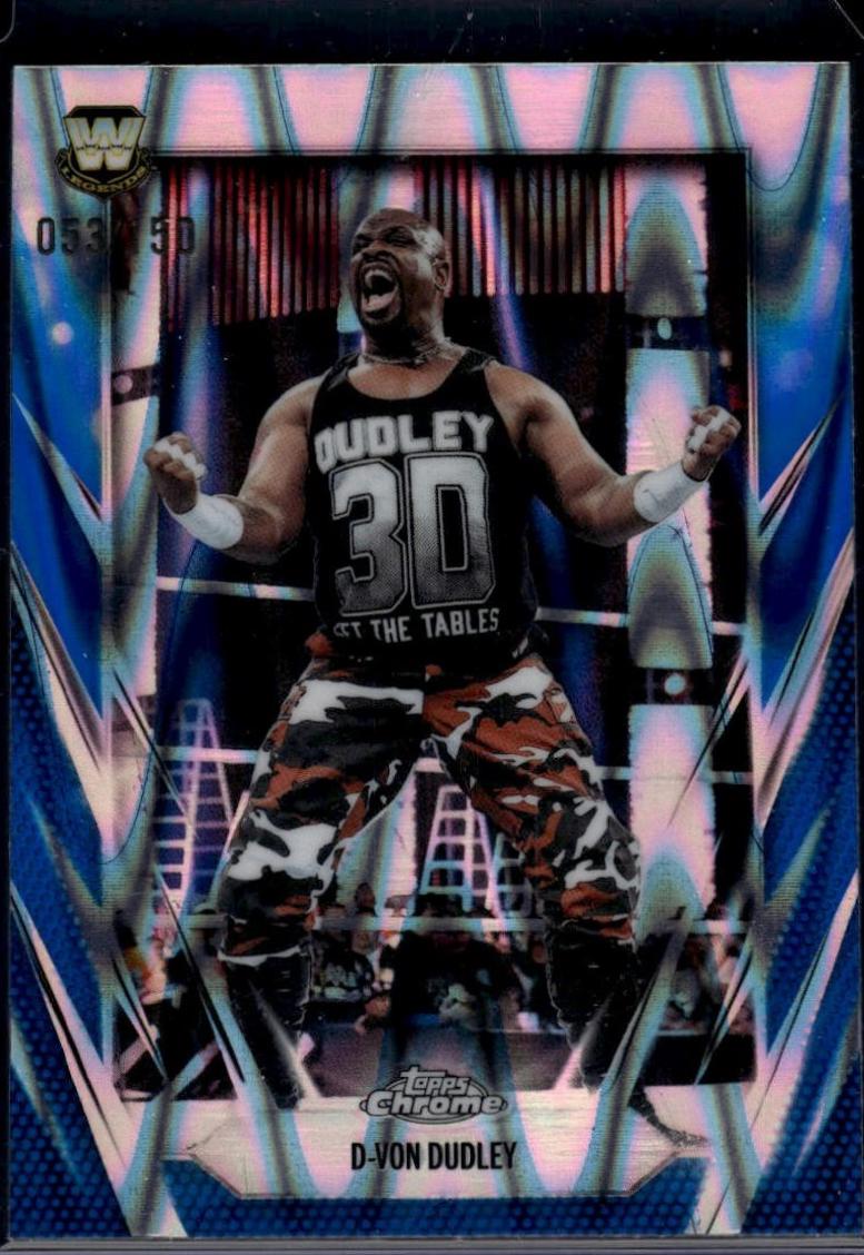 D-Von Dudley [Blue RayWave Refractor] #198
