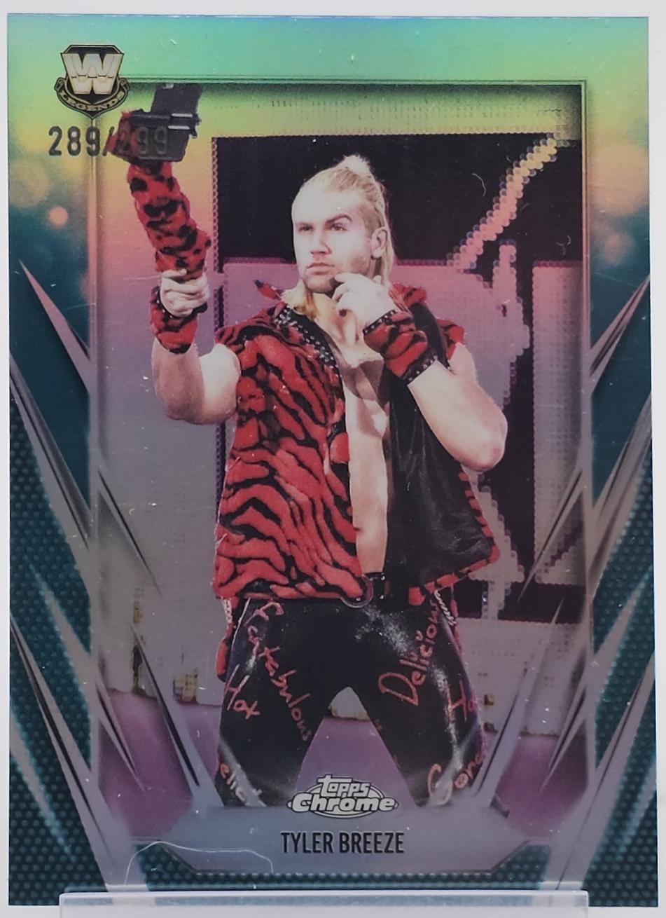 Tyler Breeze [Teal Refractor] #91