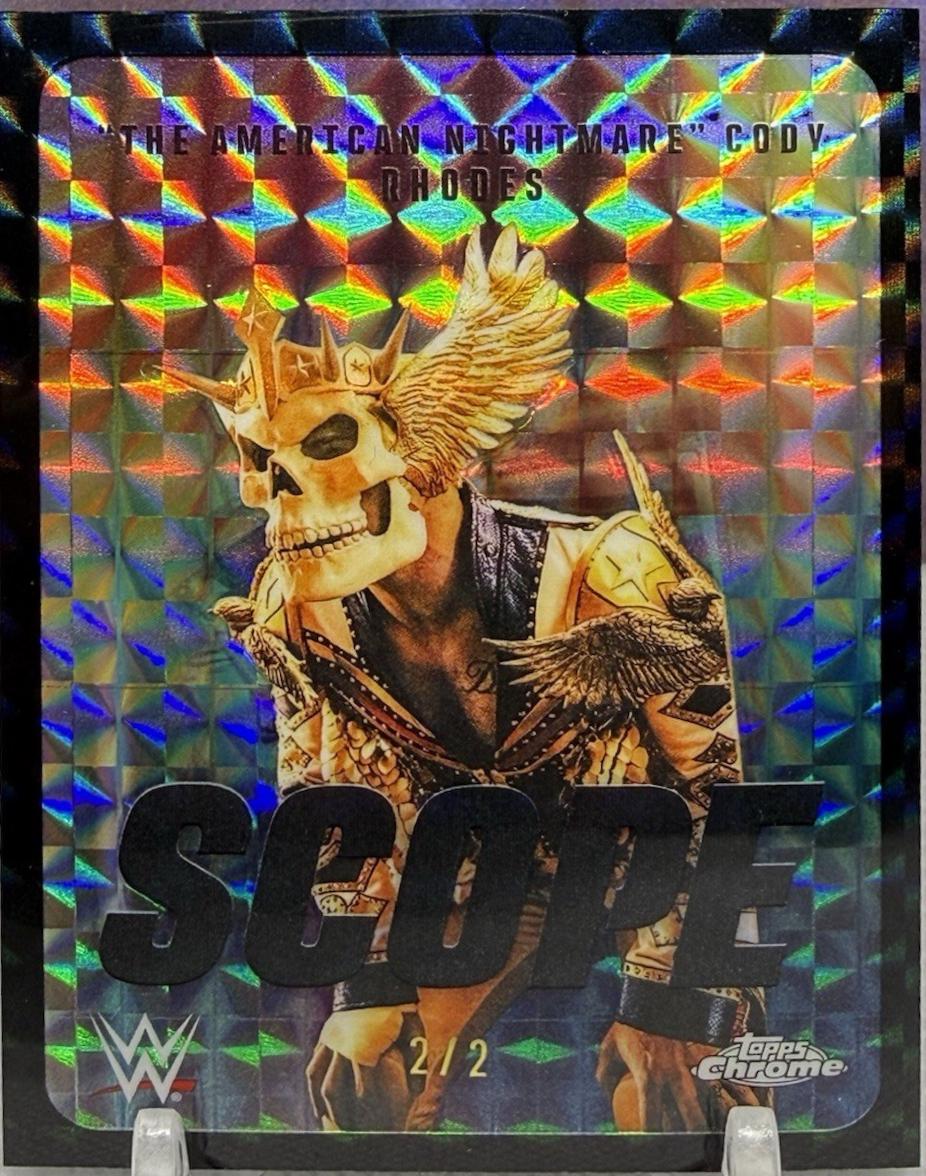 The American Nightmare Cody Rhodes [Black Geometric Refractor] #SCO-1