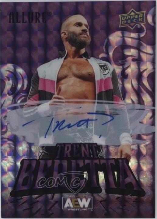 Trent Beretta [Purple Diamond Red Autograph] #86