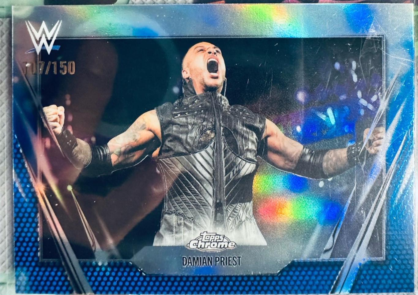 Damian Priest [Blue Refractor] #43
