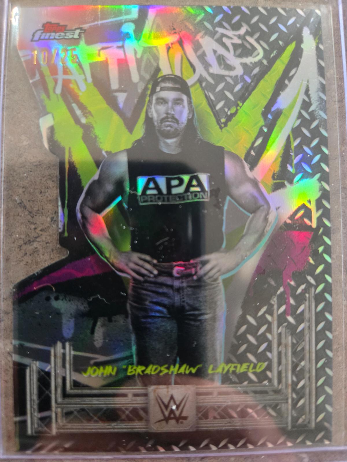 John Bradshaw Layfield [Die-Cut Refractor] #244