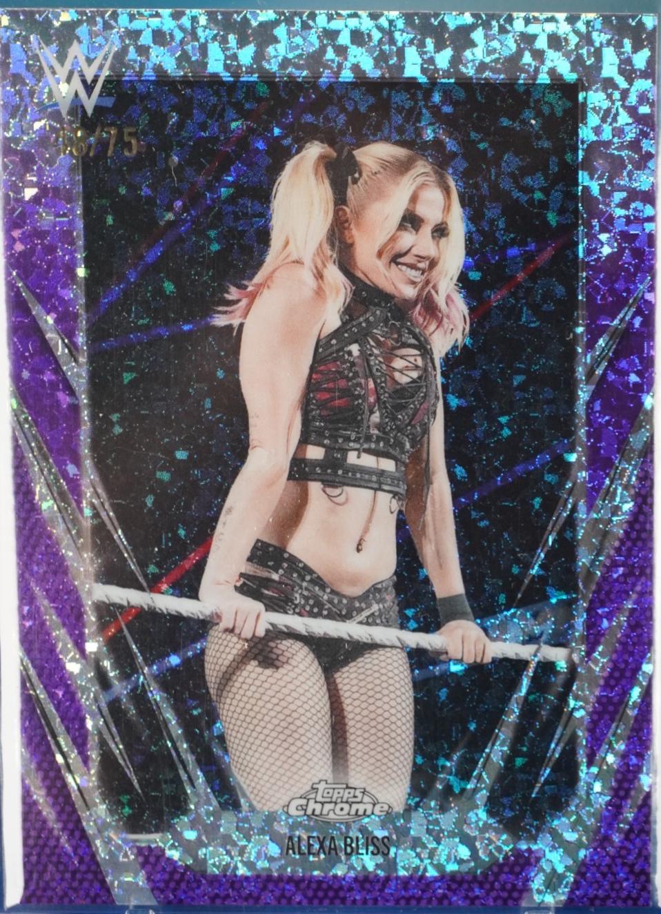 Alexa Bliss [Purple Mini Diamond Refractor] #64