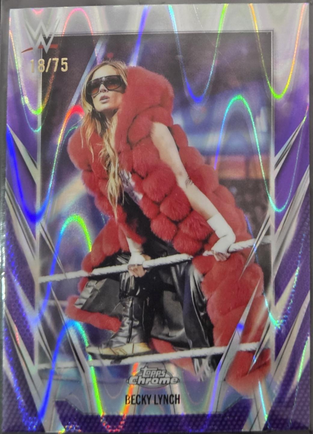 Becky Lynch [Purple RayWave Refractor] #11