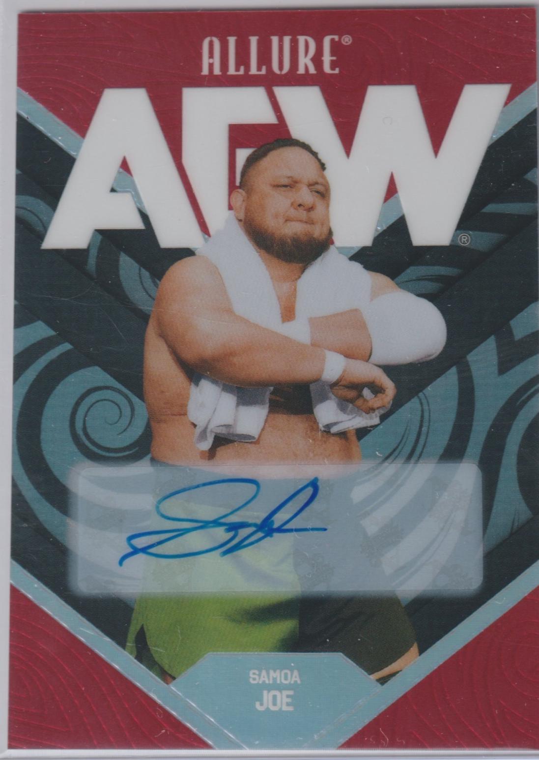 Samoa Joe [Red Autograph] #51