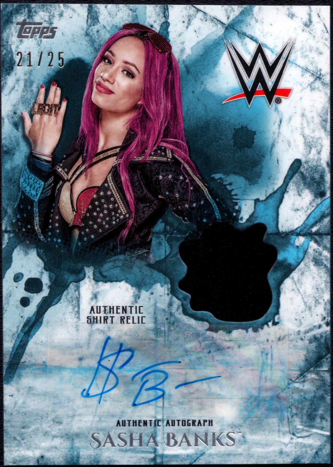 Sasha Banks [Blue] #UAR-SB