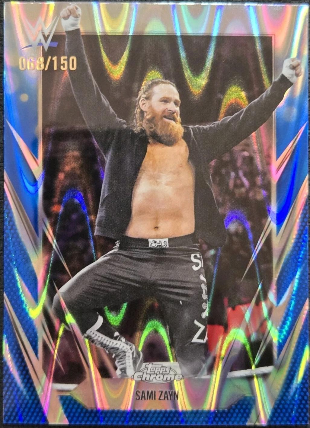 Sami Zayn [Blue RayWave Refractor] #67