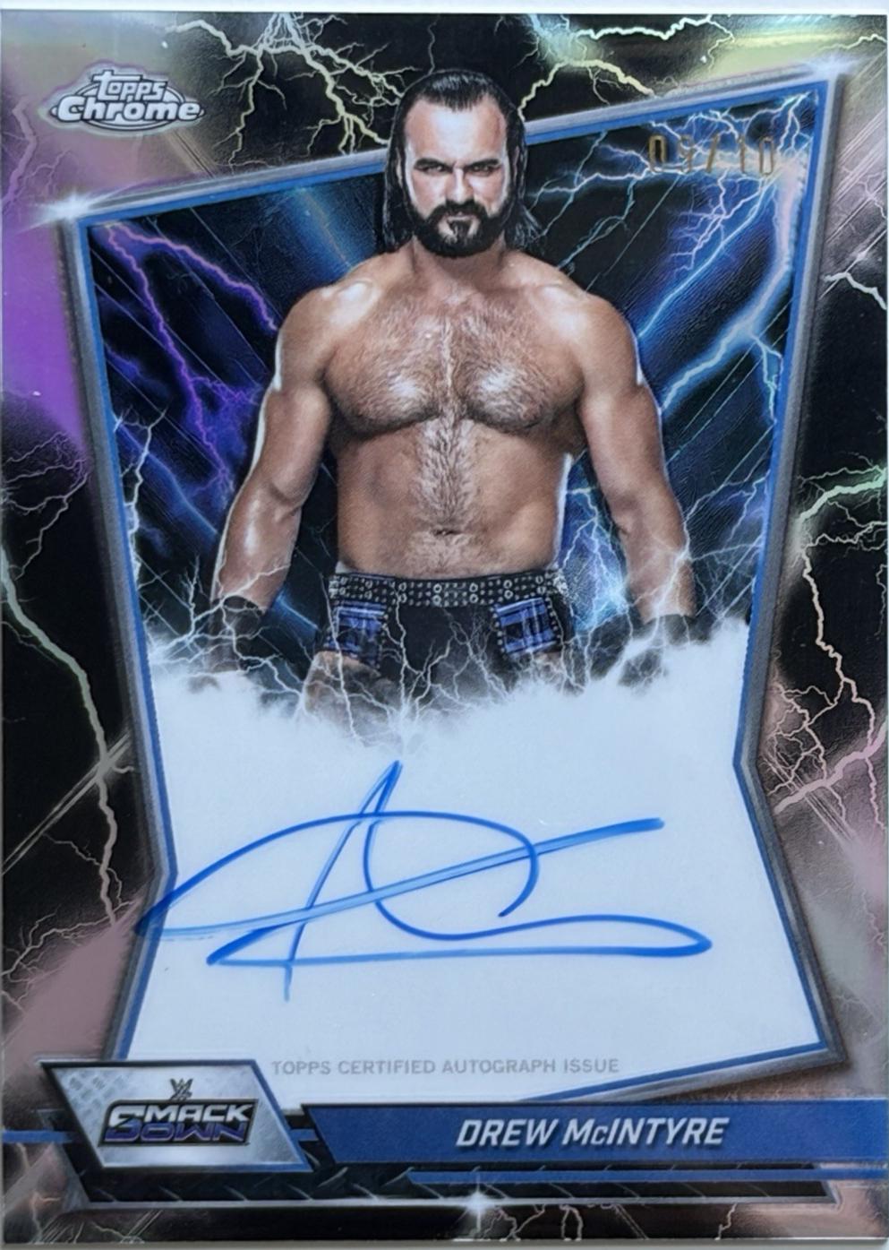 Drew McIntyre [Black Refractor] #BBA-DRE