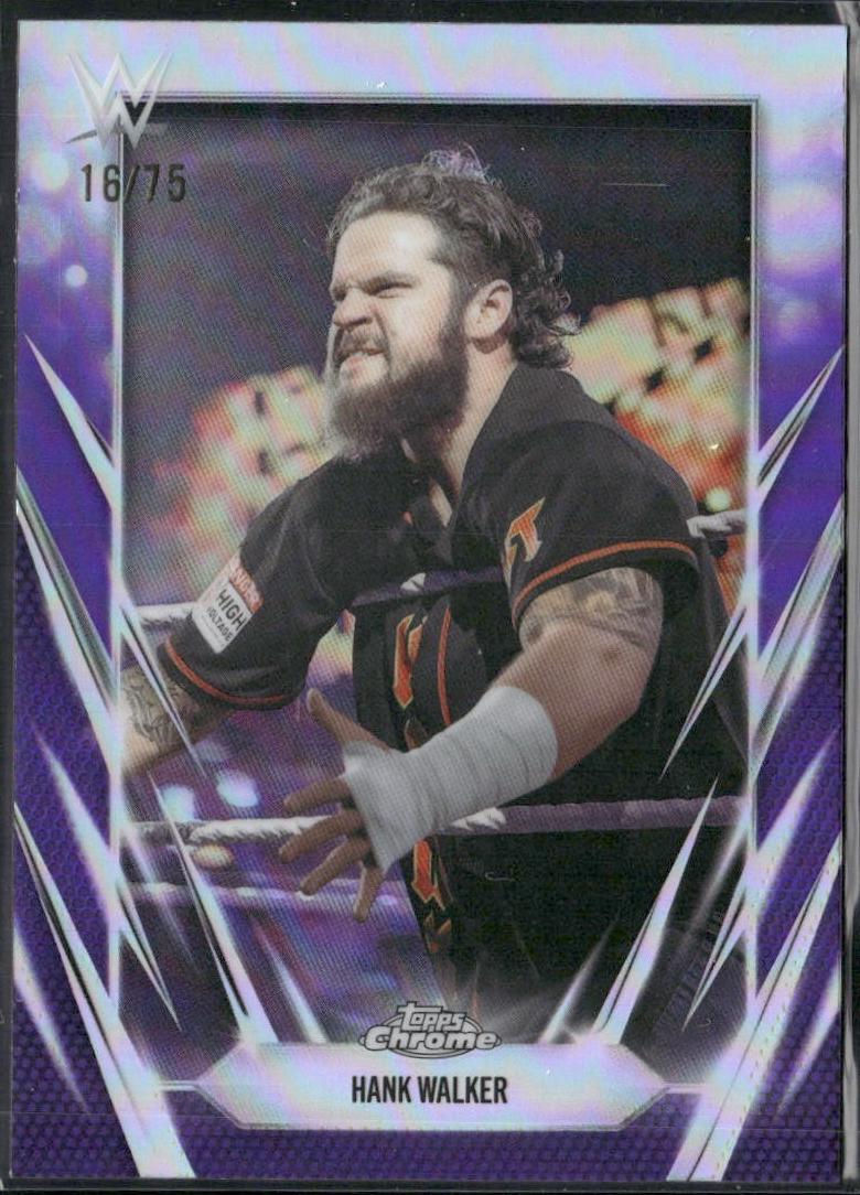 Hank Walker [Purple Refractor] #195