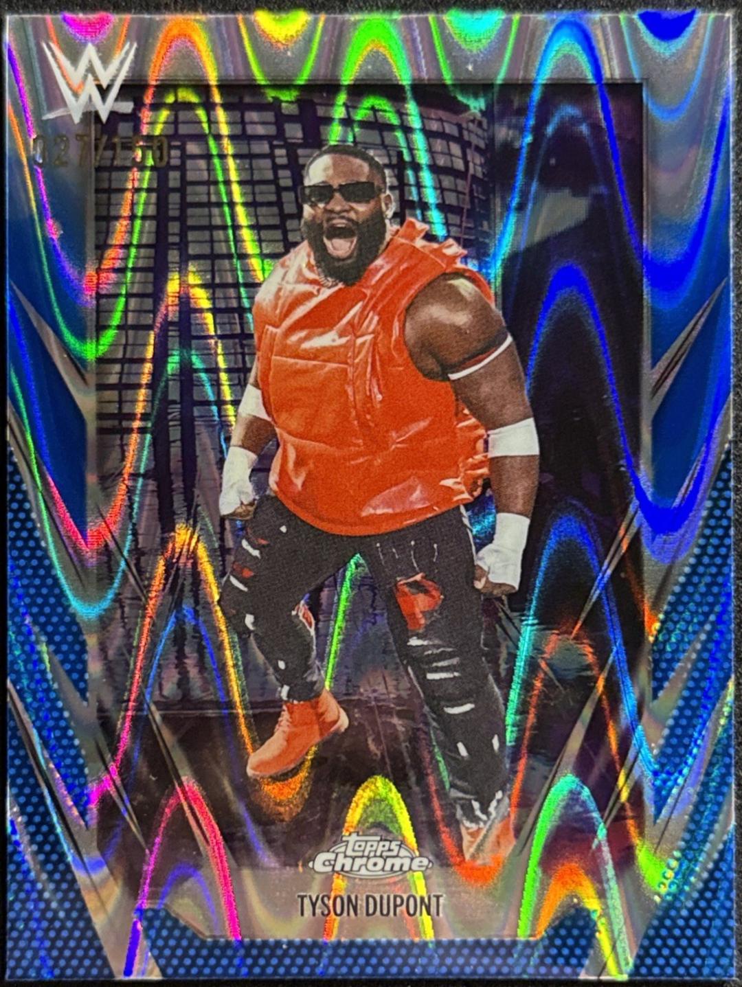 Tyson Dupont [Blue RayWave Refractor] #199