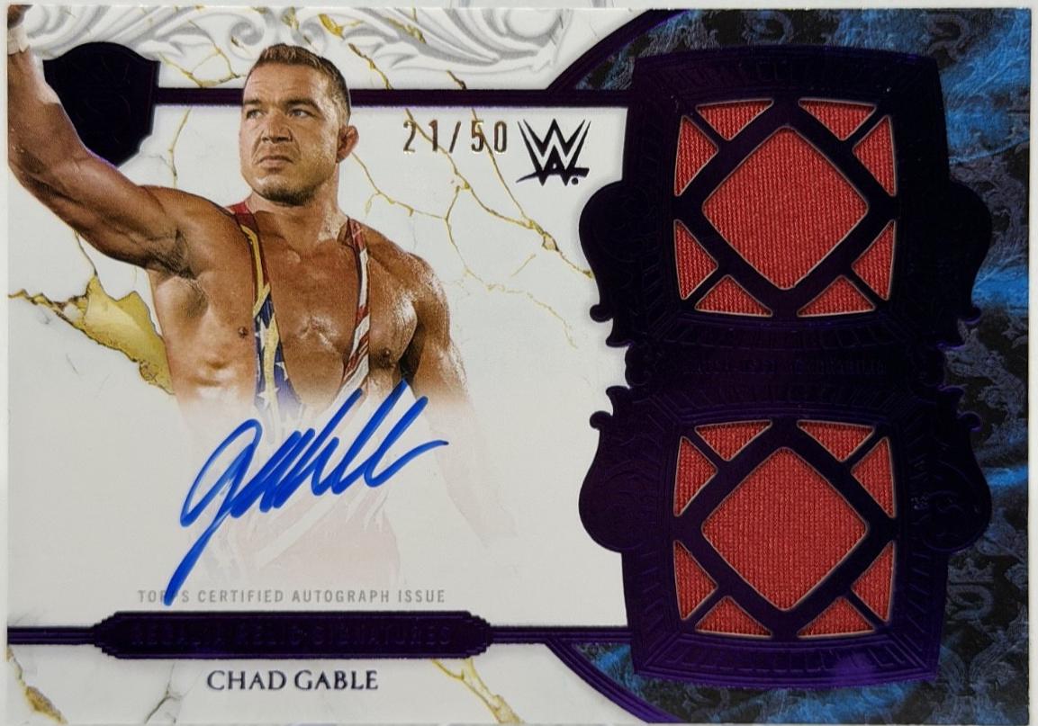Chad Gable [Purple] #RES-GAB